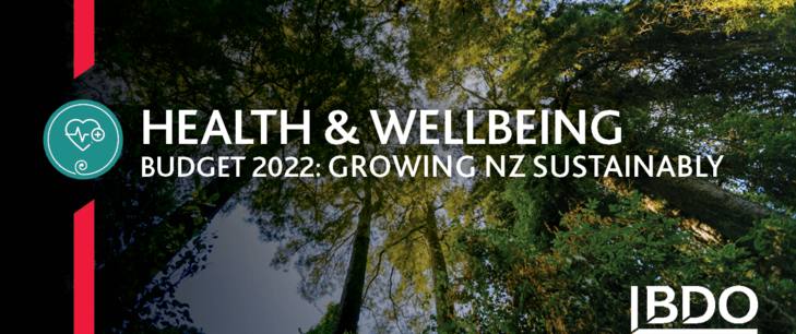Budget 2022 - Health and Wellbeing