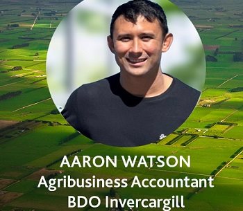 Circular photo of BDO accountant Aaron Watson