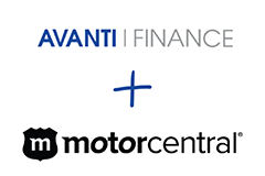  Avanti Finance and Motor Central logos